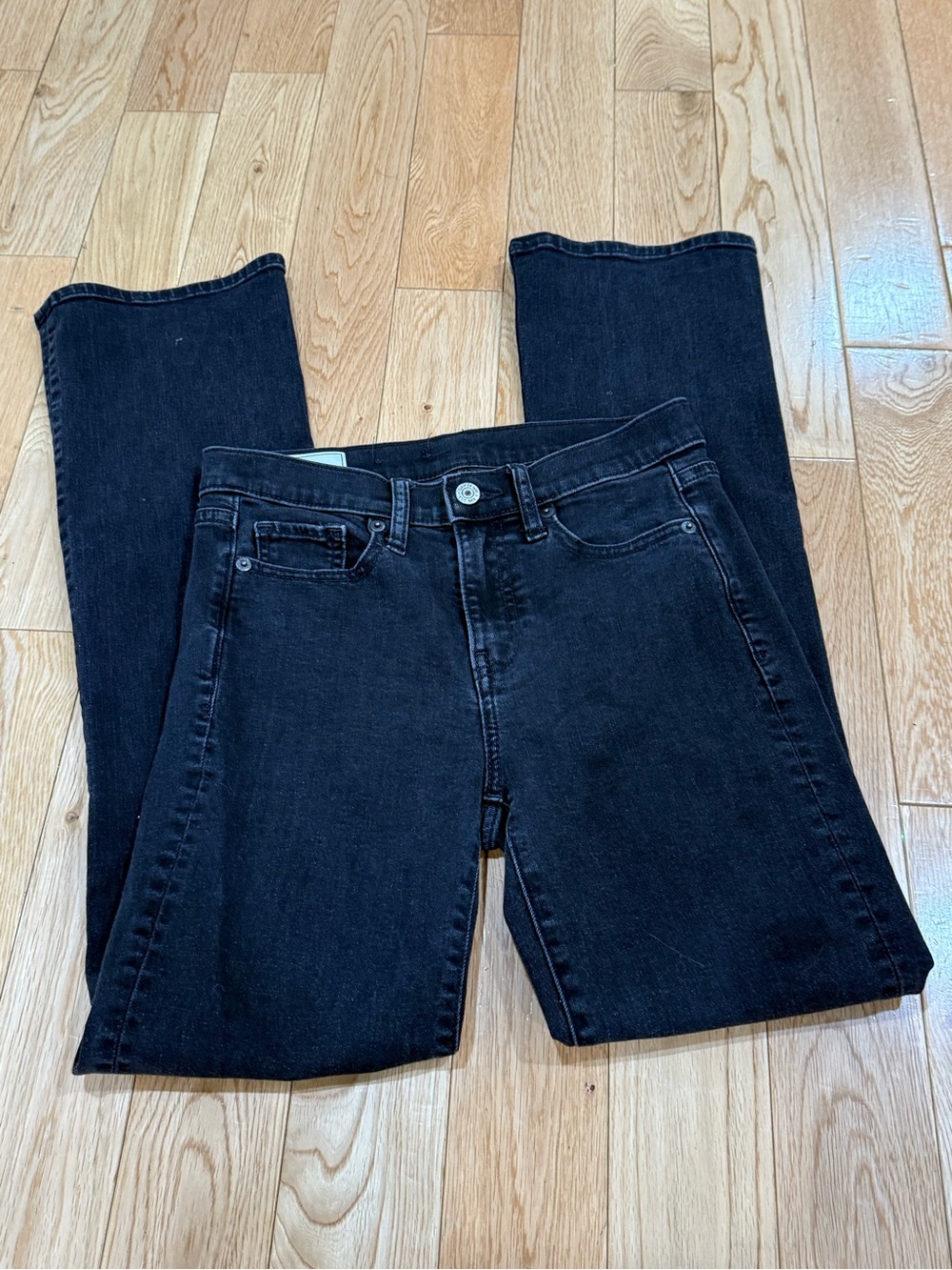 GAP Black Slim Straight Jeans
